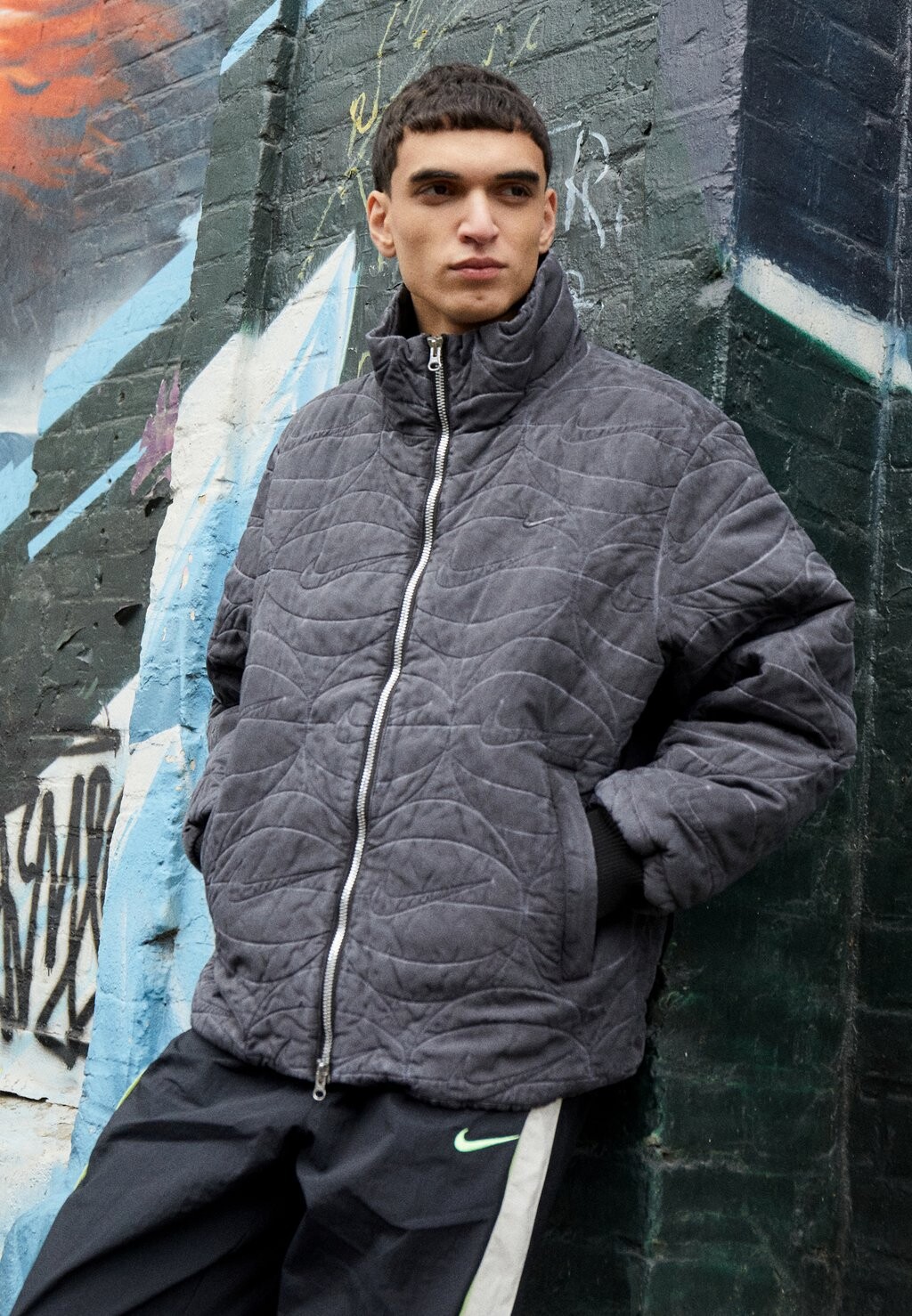 

Куртка для активного отдыха КУРТКА NAOS Nike, черный/белый