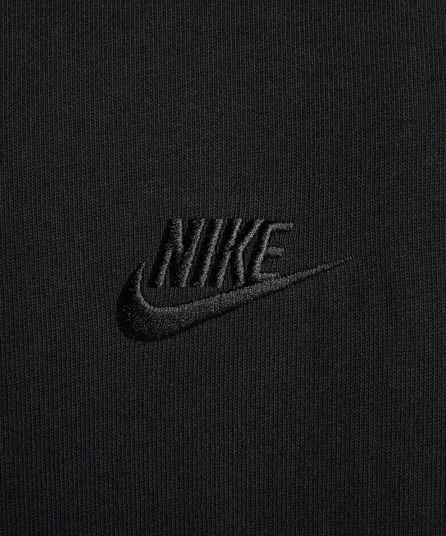 Мужская футболка из хлопка Nike Sportswear Premium Essentials чёрная — фото 4