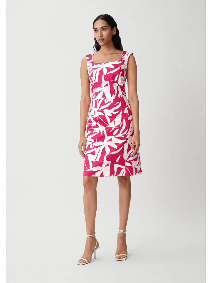 

Короткое платье comma, цвет pink-weiß
