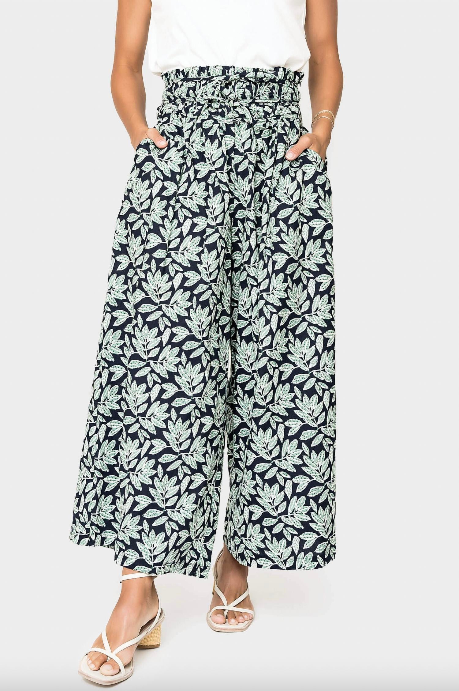 

Брюки Ариэль в цвете Forest Navy En Saison