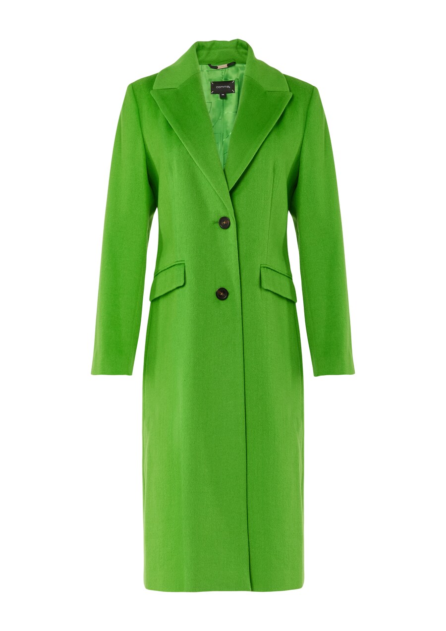 

Шерстяное пальто COMMA Between-Seasons Coat, цвет grass green