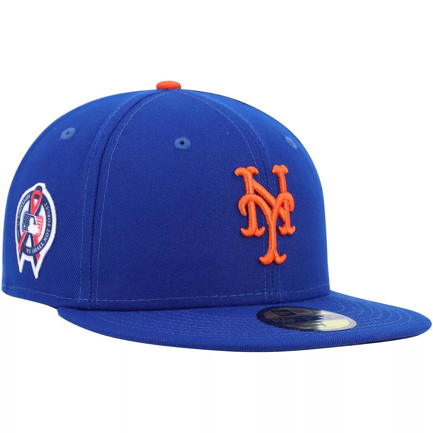 

Мужская облегающая шляпа New Era Royal New York Mets 9/11 Memorial 59FIFTY