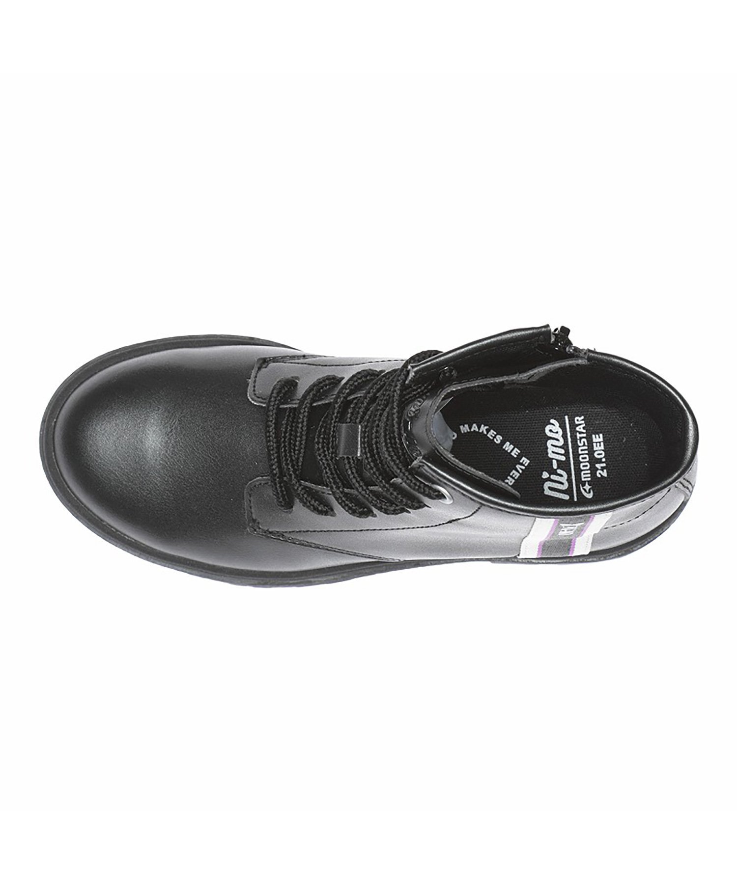 Детские кроссовки MoonStar NM J142 черного цвета для девочек Ni-Mo, black — фото 3