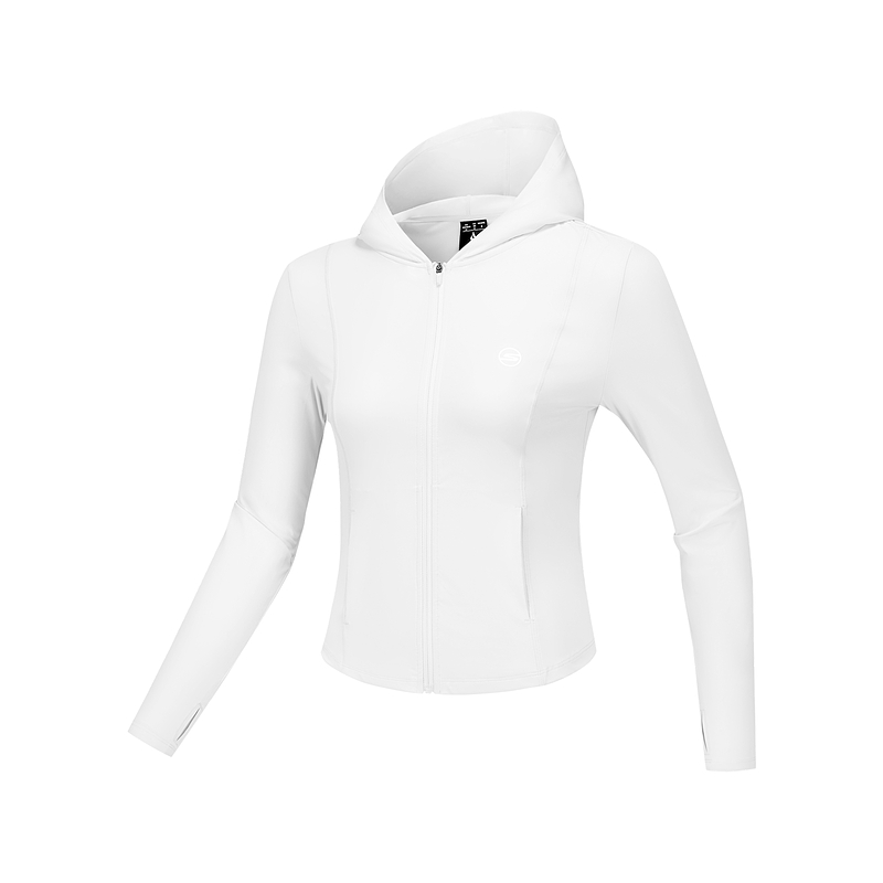 

Skechers Спортивная куртка GODRI женская ярко-белая, Bright White/0019