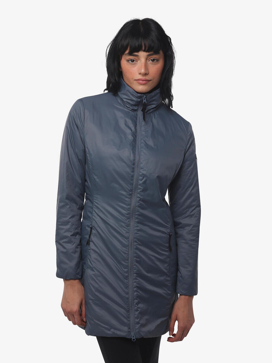 

JAKED Женский синтетический фитнес-куртка бирюзового цвета