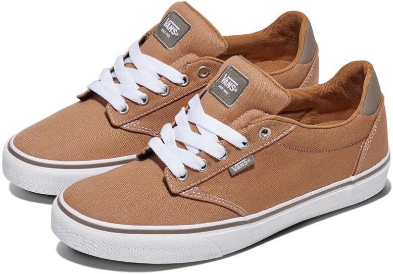 Vans Mens Atwood Deluxe Shoe | Низкие модные кроссовки для работы, прогулок и повседневной носки, T&L Chipmunk — фото 2