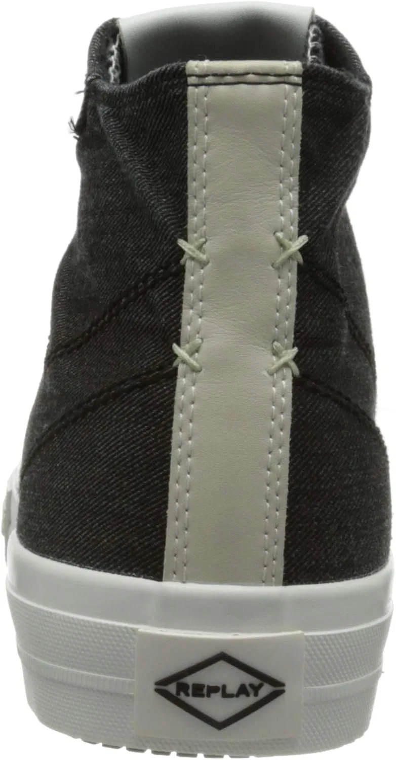 Кроссовки Replay Herren Snap-Rebel Dust Sneaker, 003 Black — фото 3