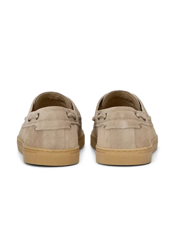 Мокасины Marc O'Polo Model karo boat shoes, светло-бежевый — фото 4