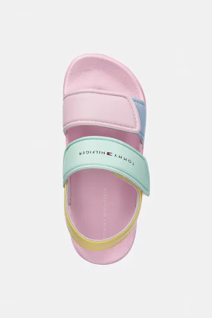 Сандалии детские на липучке Tommy Hilfiger, мультиколор — фото 4