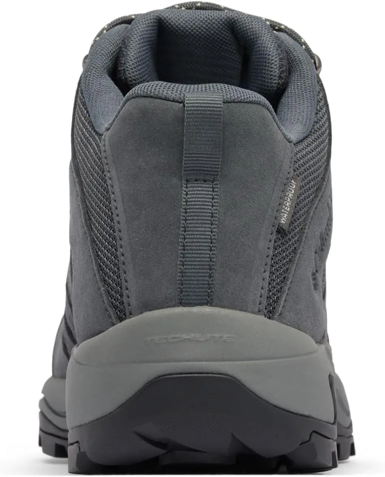 Мужские ботинки Columbia Redmond IV Mid водонепроницаемые, красные, графит — фото 3