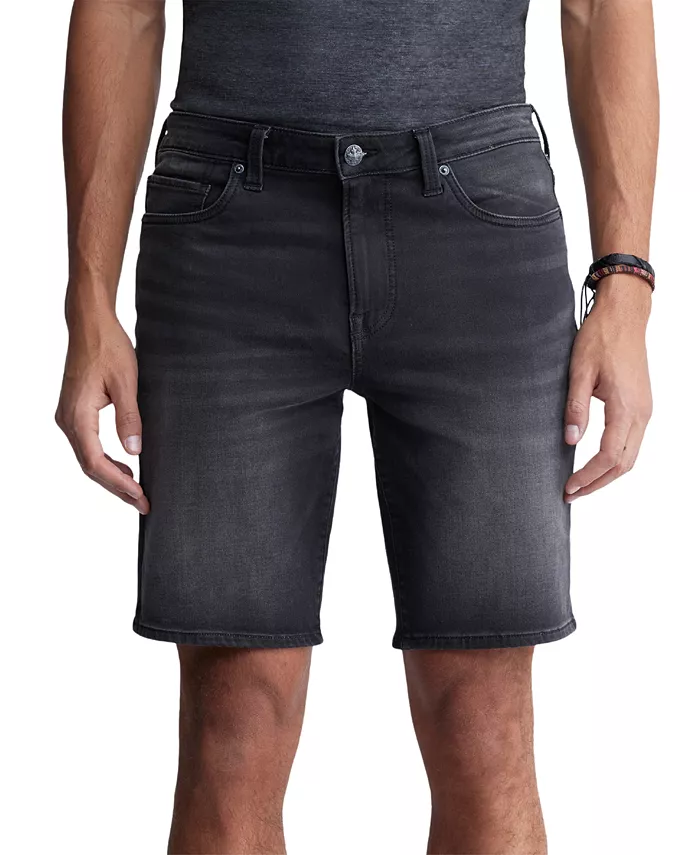

Мужские джинсовые шорты Dean Relaxed-Straight Fit Stretch Knit длиной 10,5 дюйма Buffalo David Bitton, черный