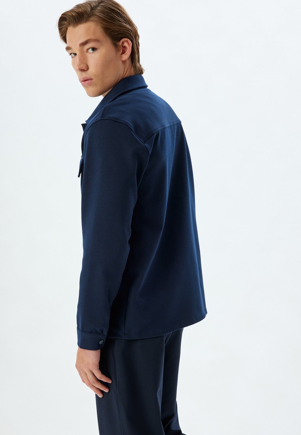 

Летняя куртка LONG SLEEVE Koton, темно-синий
