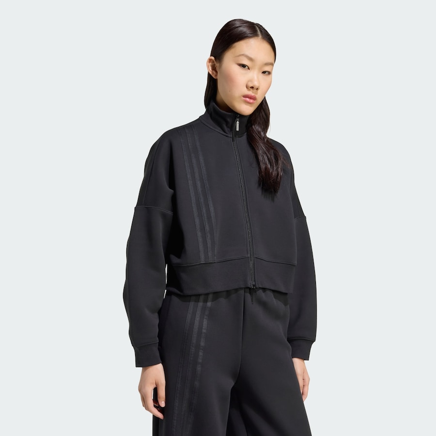 Толстовка Adidas Originals Off Placed 3-Stripes Zip — фото 4