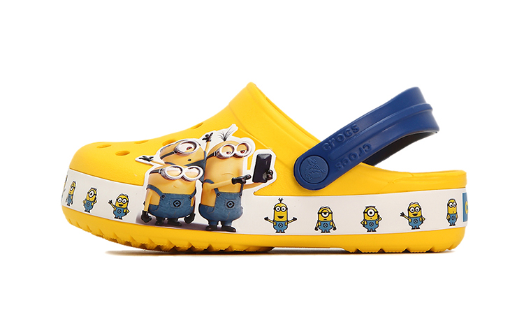 

Классические детские сандалии Clog Kids Yellow Crocs