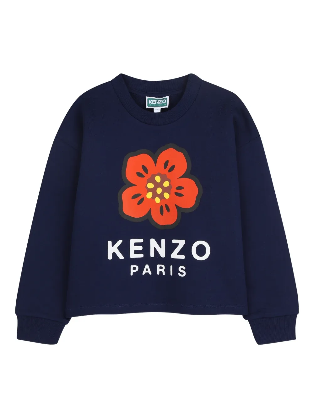 

Толстовка Boke Flower Kenzo Kids, синий
