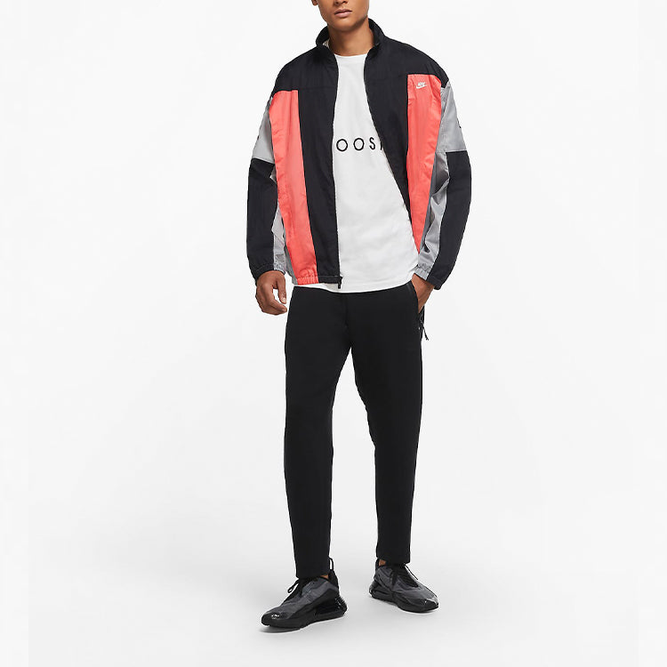 Куртка Nike Sportswear International Reissue Jacket Logo Colorblock CZ5802-010 — фото 3