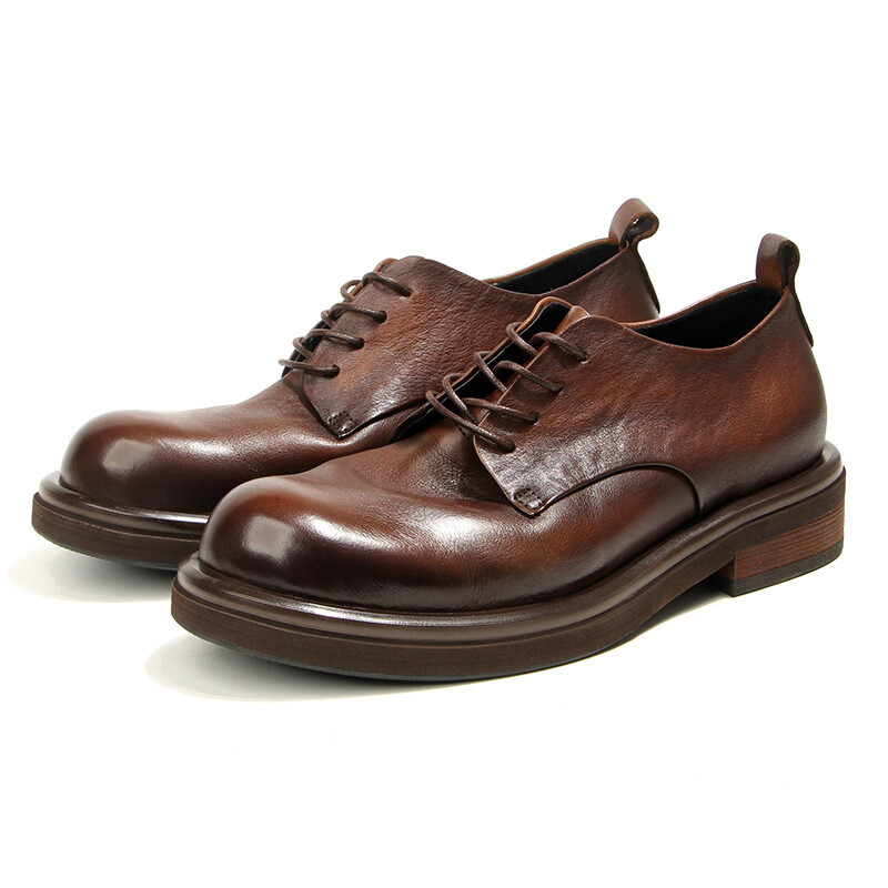Туфли мужские Men"s Casual Men Low-Top Diengrley, темно-коричневый — фото 3