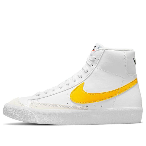 

Кроссовки blazer mid '77 'white pecan vivid sulfur' Nike, белый
