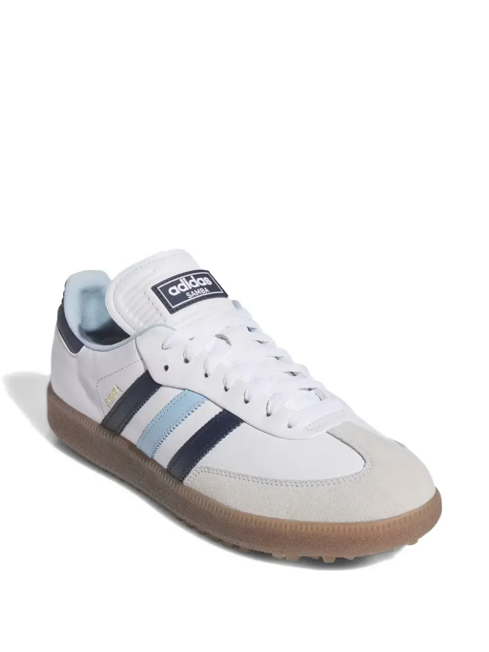Кроссовки для гольфа Gazelle без шипов Adidas, белый — фото 2