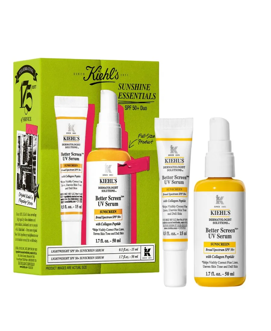 Kiehl's Since 1851 Набор из 2 солнцезащитных кремов Better Screen SPF 50+