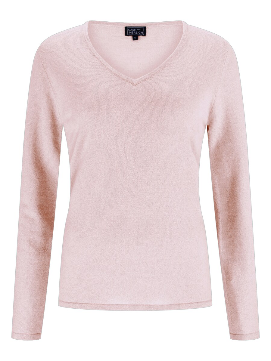 

Базовый свитер CASH-MERE.CH Sweater, темно-розовый