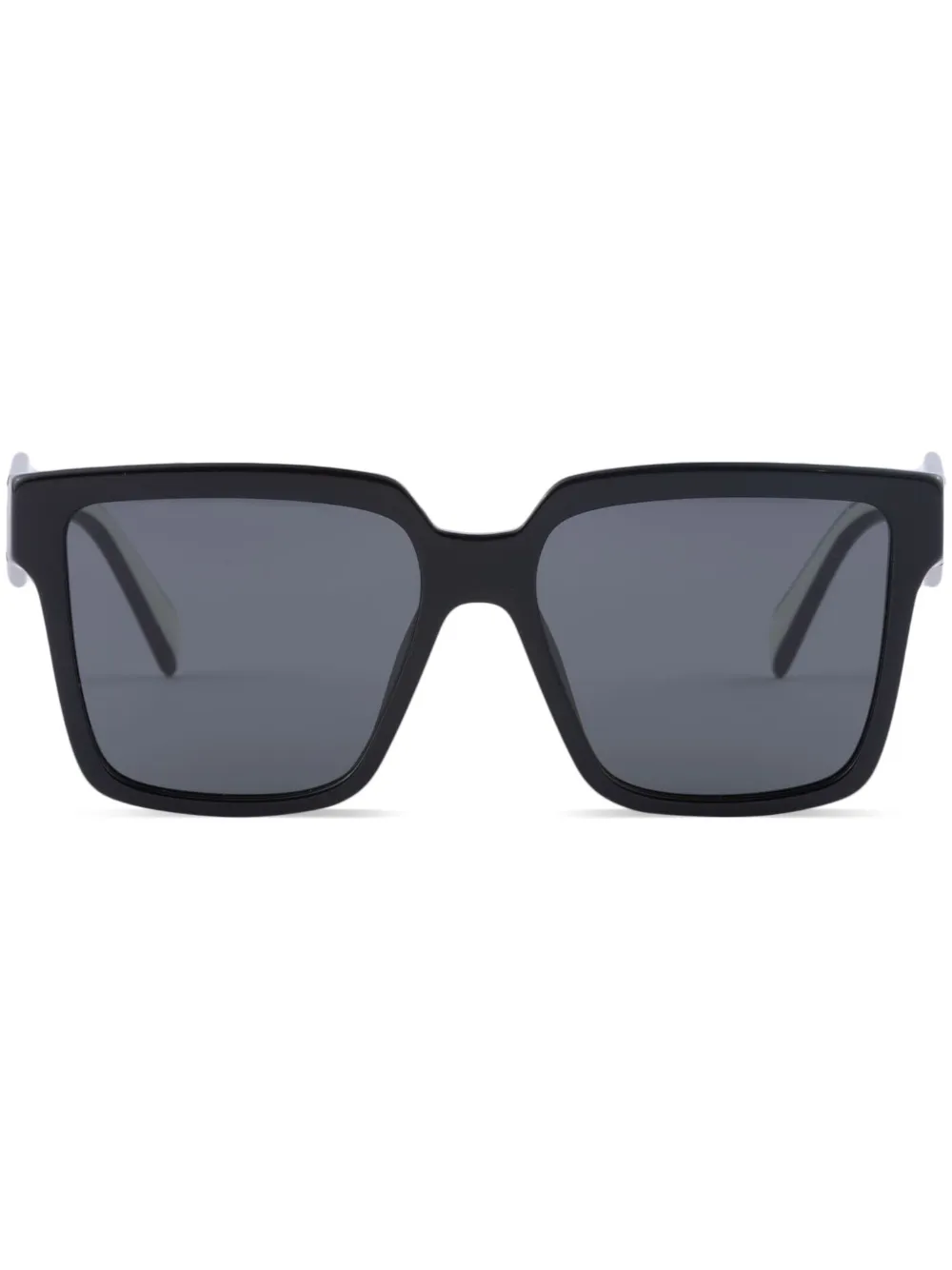 

Солнцезащитные очки в прямоугольной оправе Prada Eyewear, черный