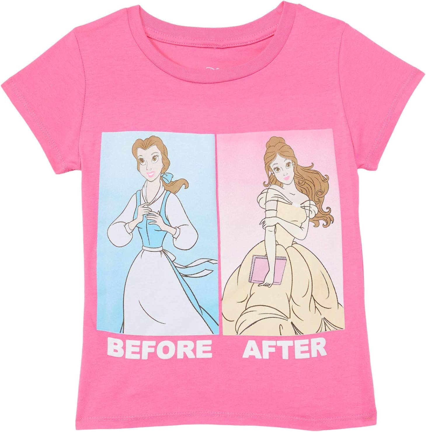 

Футболка Mad Engine Kids Disney Princess Belle Tee Shirt, цвет Bubblegum Pink/Softhand Screen