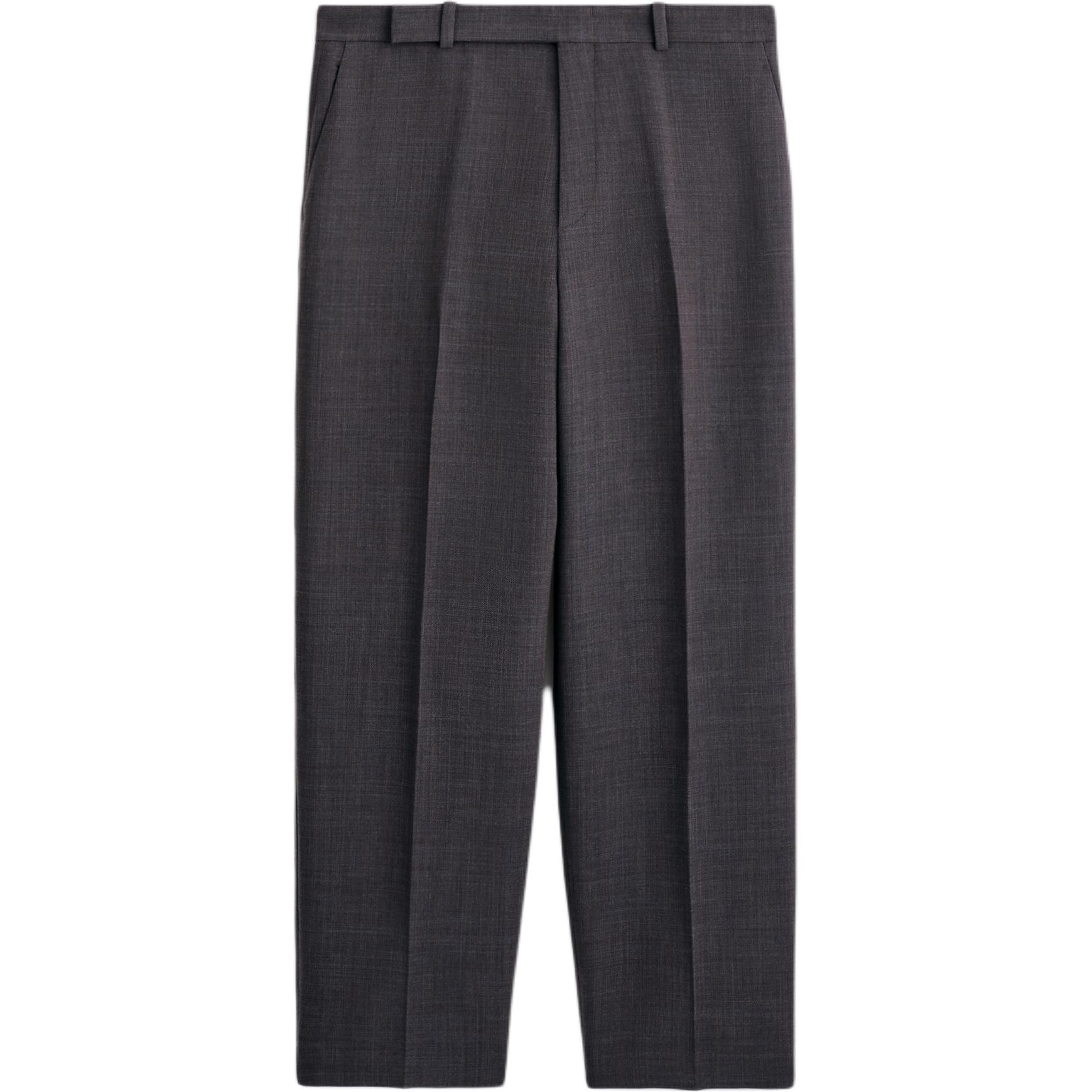 

COS Повседневные брюки мужские темно-коричневые