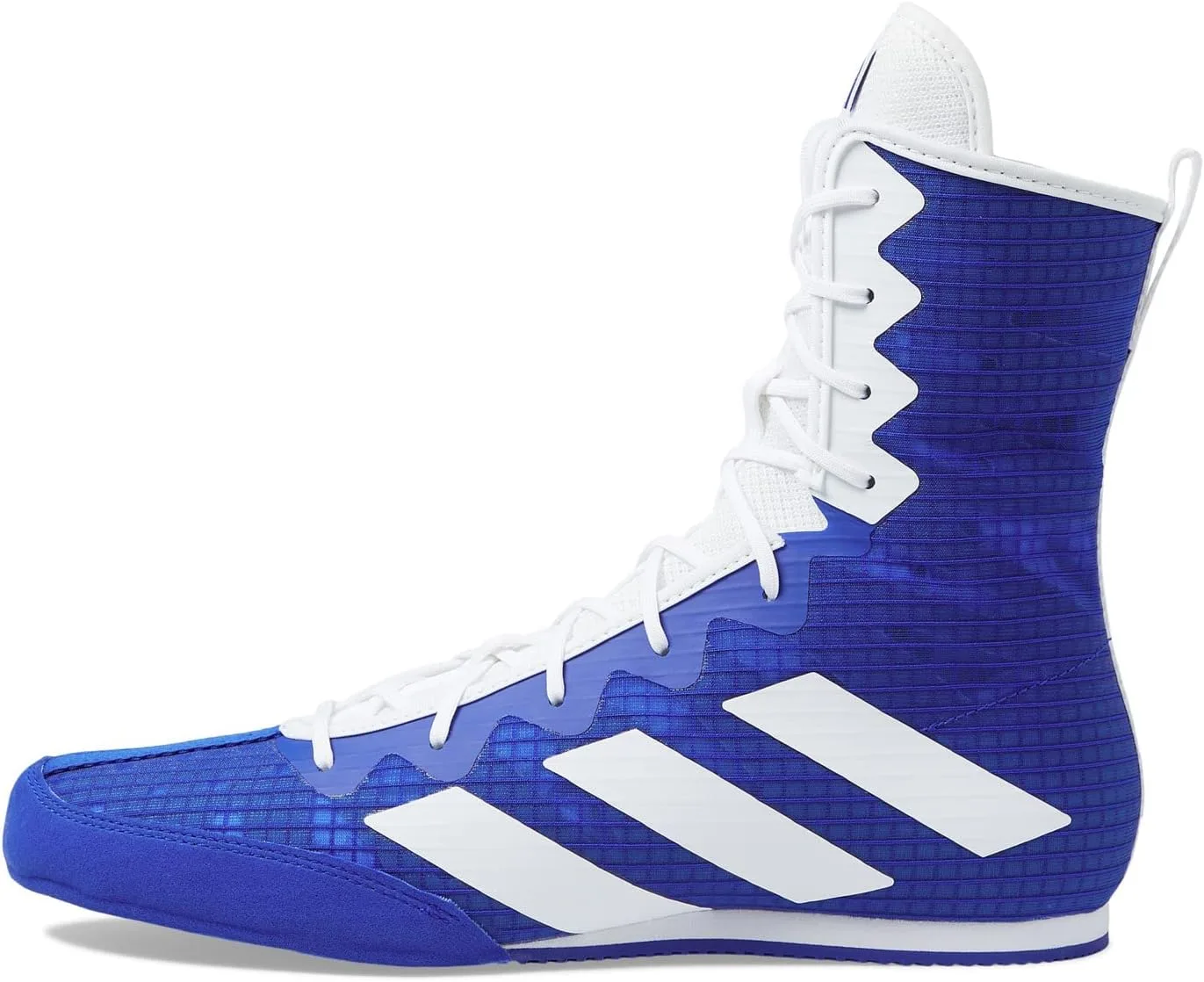 Кроссовки Adidas Box Hog 4 унисекс, белый/синий — фото 4