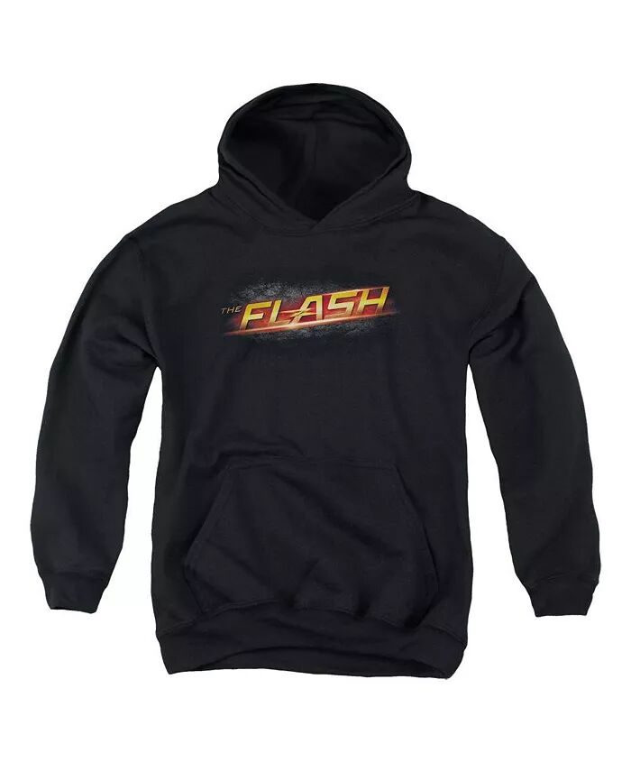 

Толстовка с капюшоном и логотипом для мальчиков Flash, черный