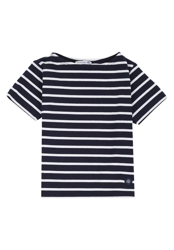 Футболка с принтом marinière epais Armor Lux, Dark Blue