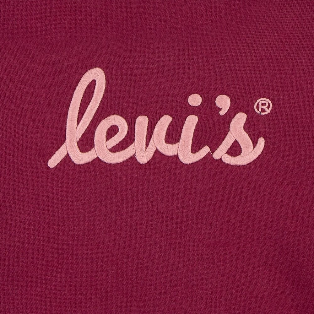 Худи Levi´s Poster Logo Teen, фиолетовый — фото 4