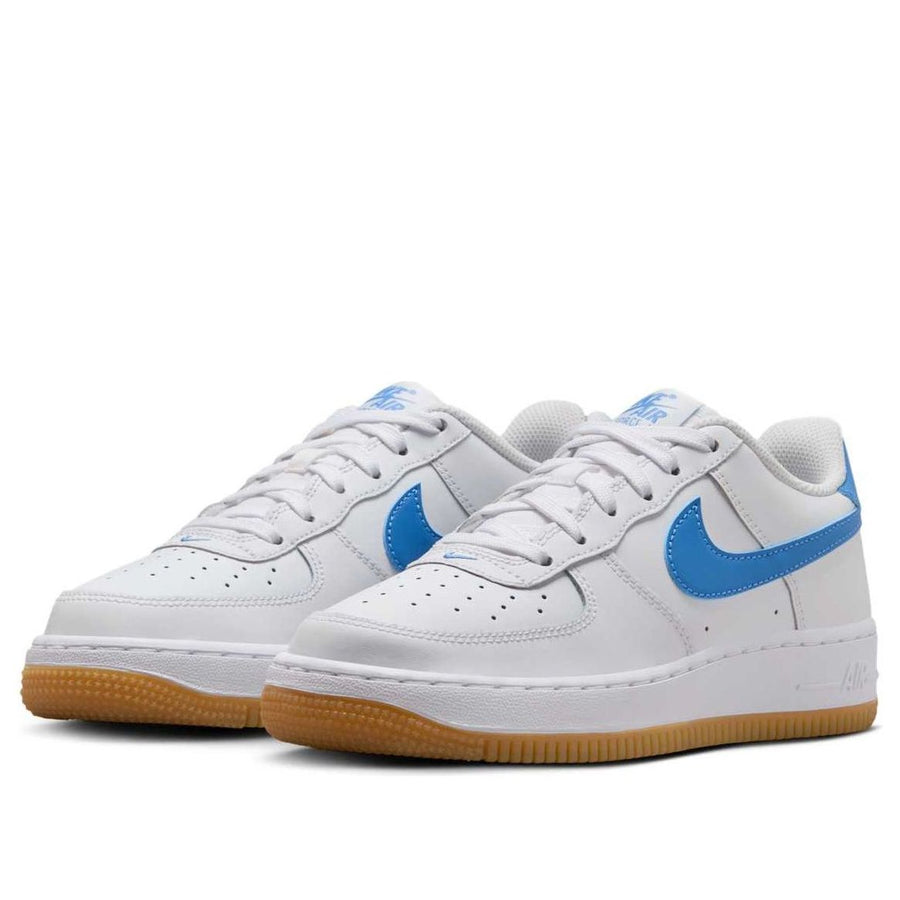 Кроссовки Nike Air Force 1 'White Light Blue Gum', белый — фото 3