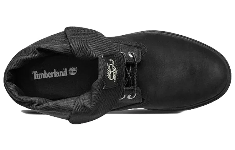 Ботинки Timberland Roll Top Boot коричневые — фото 4