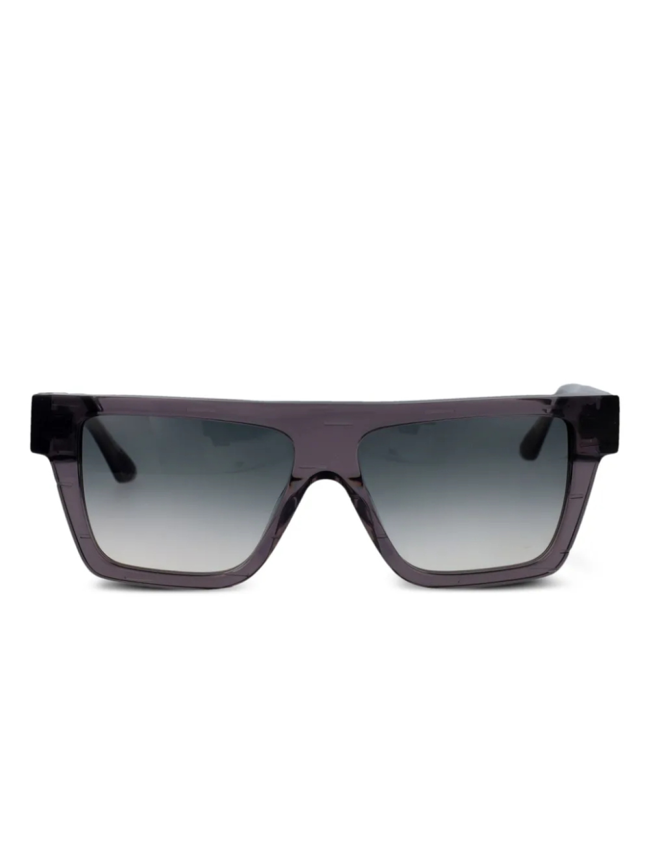 

Yohji Yamamoto square-frame солнцезащитные очки, коричневый