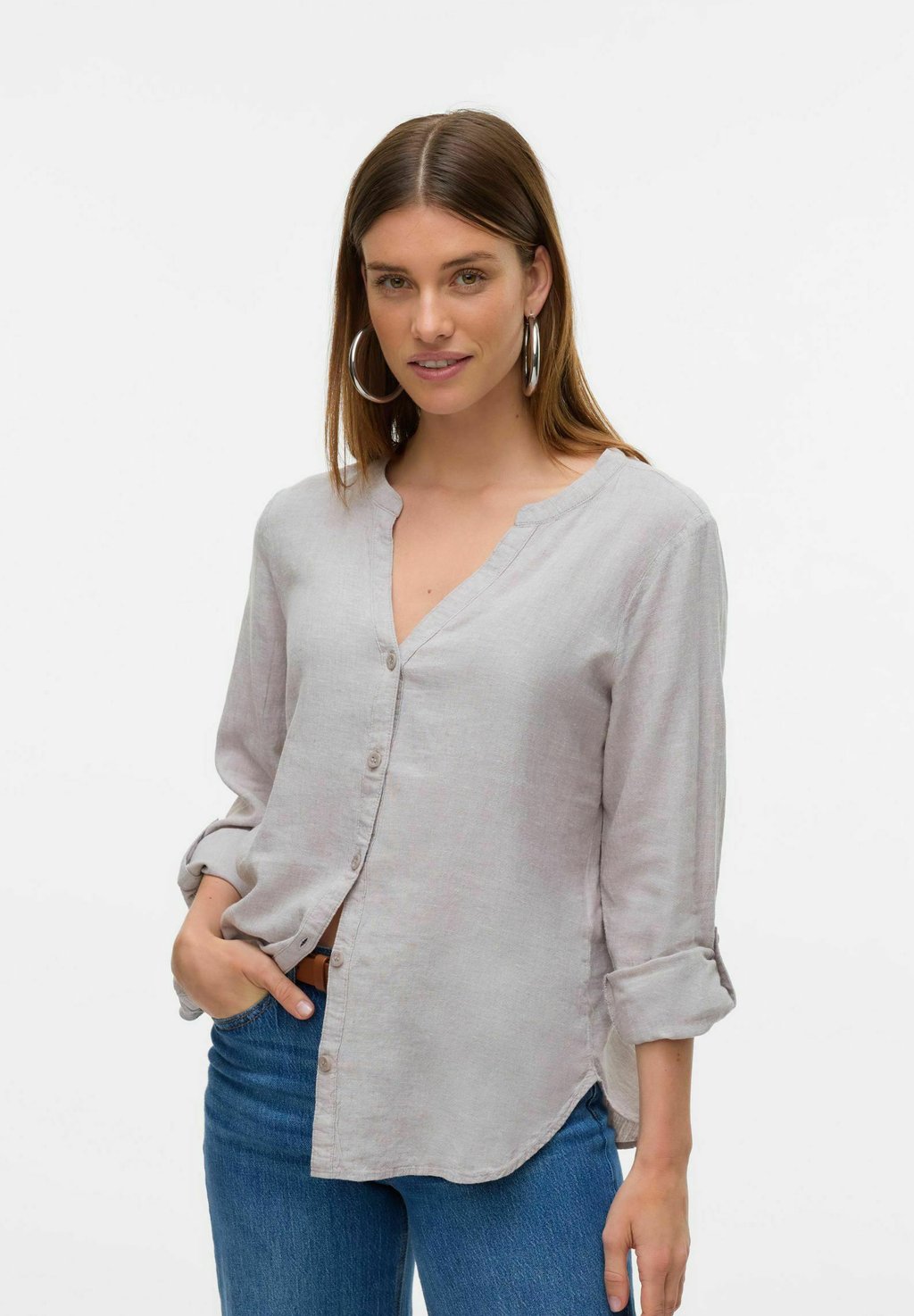 

Блуза VMLINN Vero Moda, цвет Moon Rock