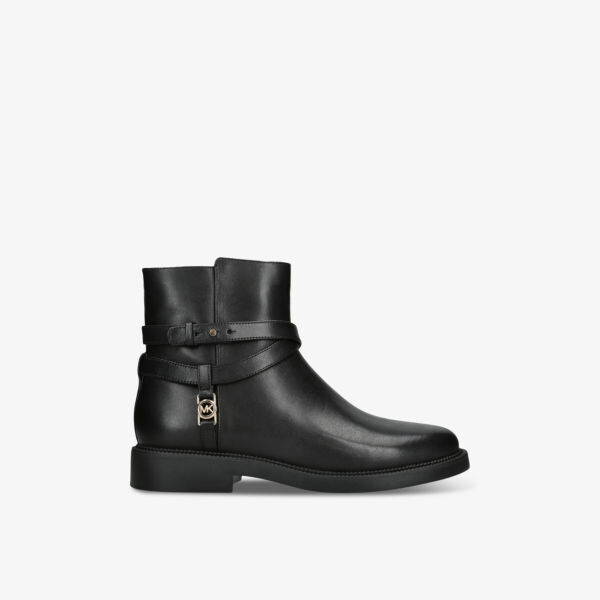 

Ботильоны из кожи с фирменной табличкой Abigail Michael Michael Kors, черный