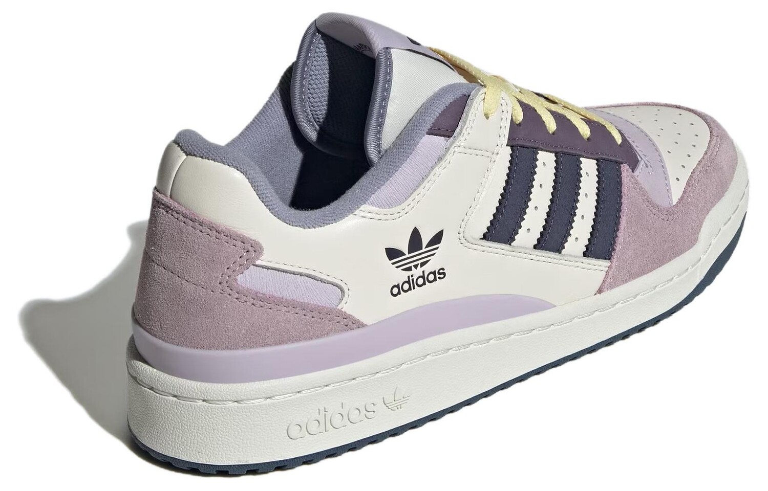 Adidas originals FORUM Винтажные женские баскетбольные кроссовки, White/Purple — фото 3
