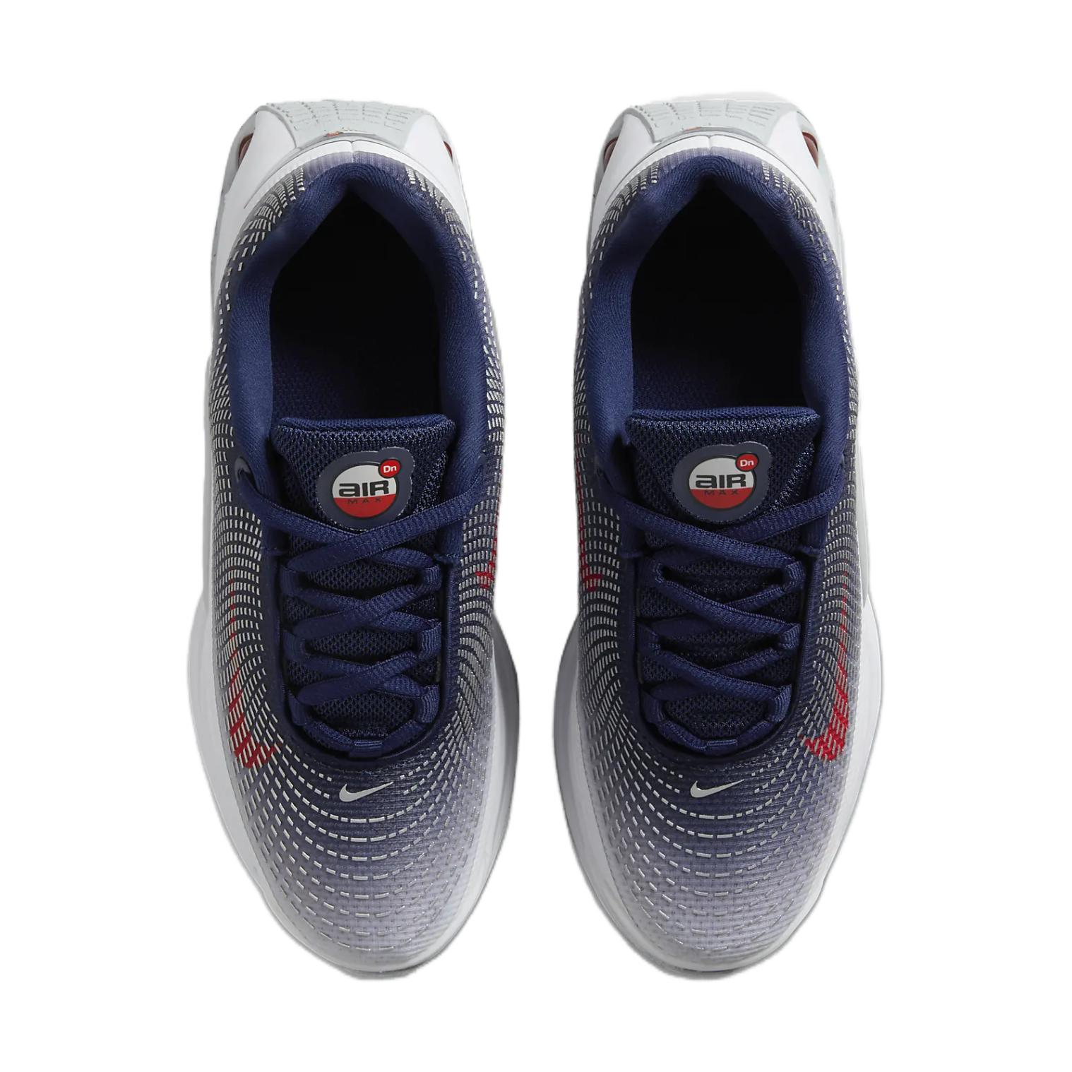 Nike Air Max Dn Low Детские Беговые Кроссовки Синие Белые Подростковые — фото 3