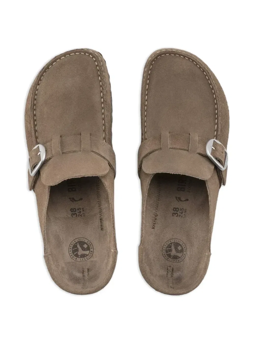 Клоги Buckley BIRKENSTOCK, коричневый — фото 3