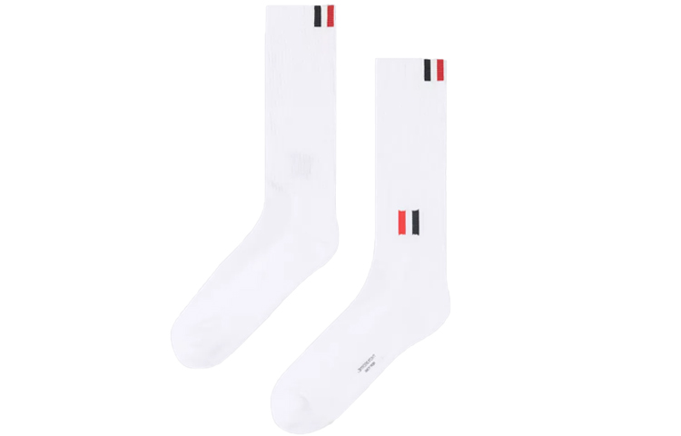 

Мужские гольфы до колена Thom Browne, 1 pack (белый)