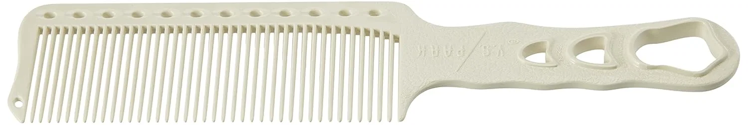 Расческа для стрижки YS Park 282 White Clipper Cutting Comb Large Y.S.Park