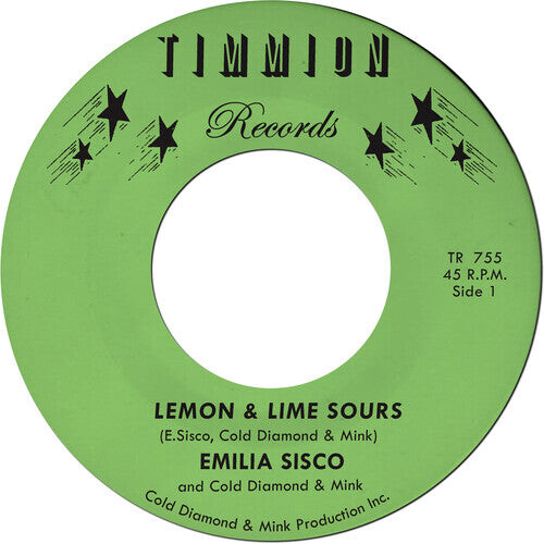 

Виниловая пластинка Sisco, Emilia / Cold Diamond & Mink: Lemon N Lime Sours