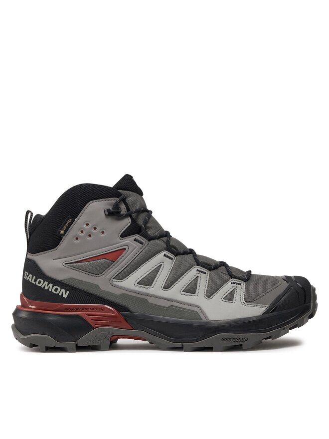 

Треккинговые ботинки Salomon X Ultra 360 Mid GORE-TEX L47447800, серый