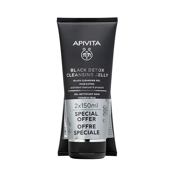 

Чистящий гель Duplo Limpiador Detox Negro Apivita, 2 UD
