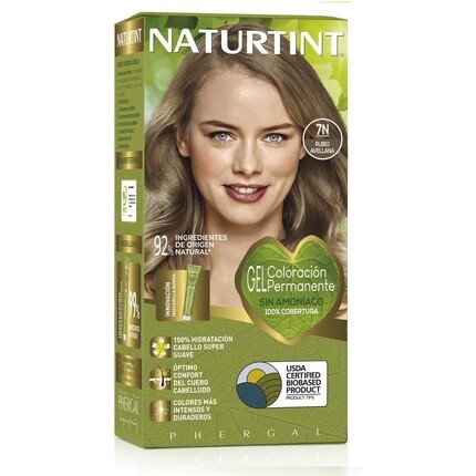 

Перманентное окрашивание 170 мл 7N Nubblonde, Naturtint