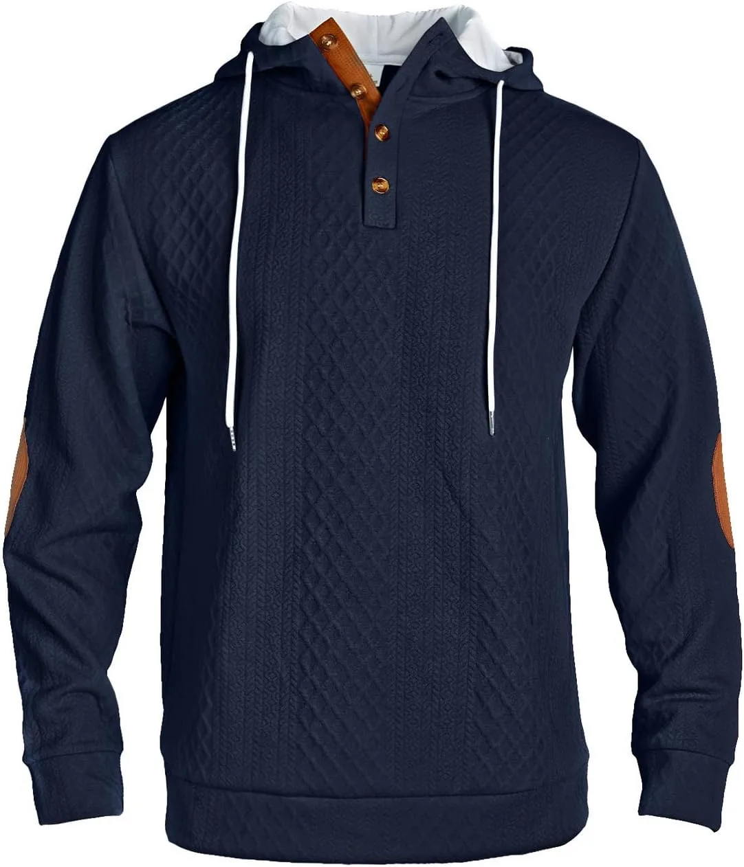 

Мужской теплый оверсайз худи