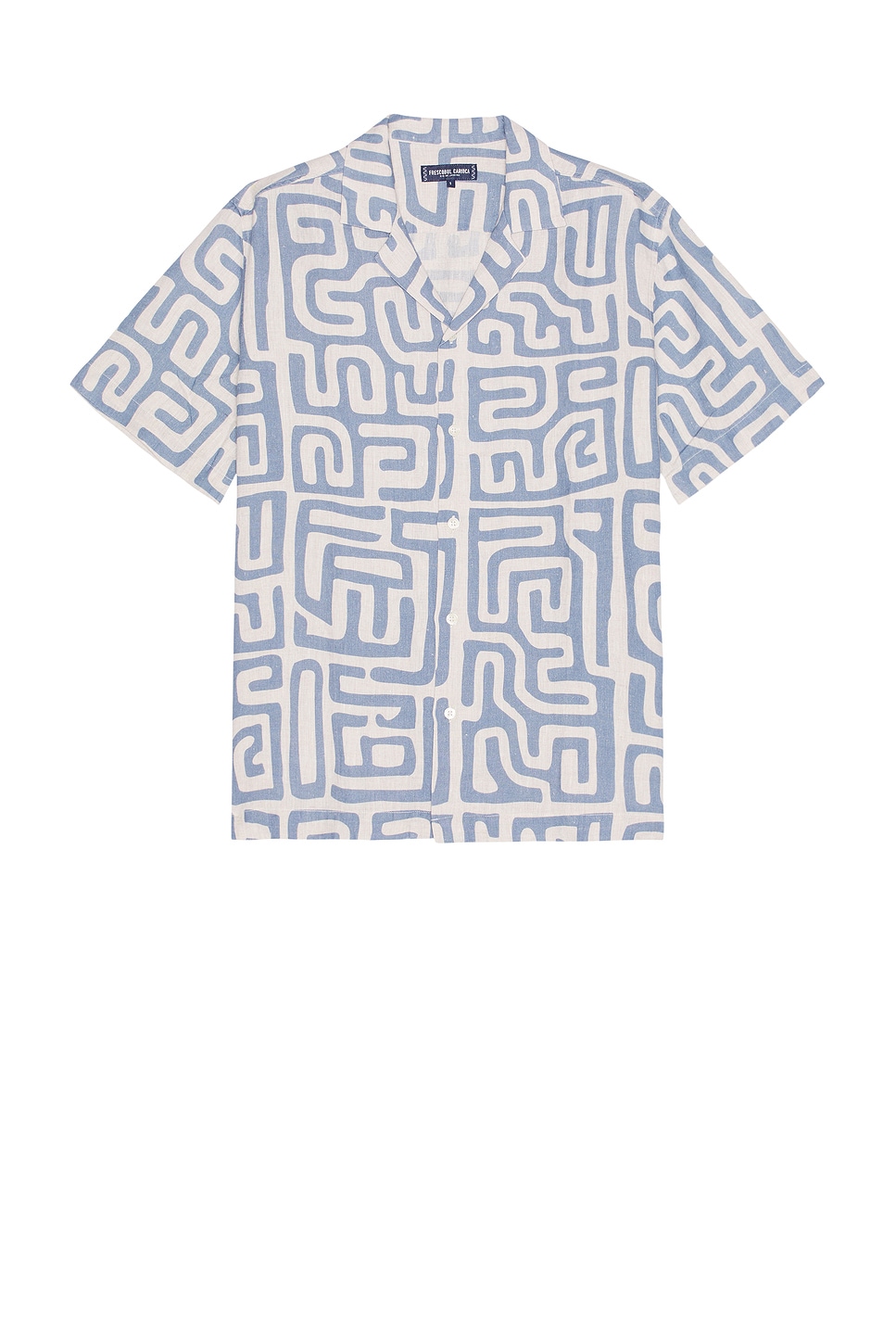 

Роберто Рубашка Frescobol Carioca, цвет Denim Blue