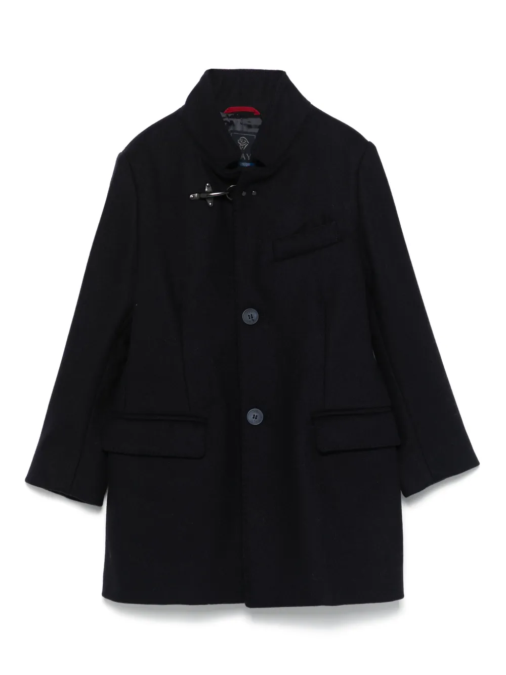 

Однобортное пальто Fay Kids, синий