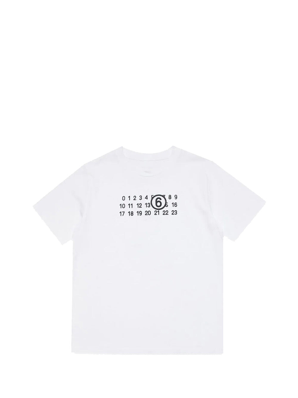 

Белая детская футболка унисекс Maison Margiela